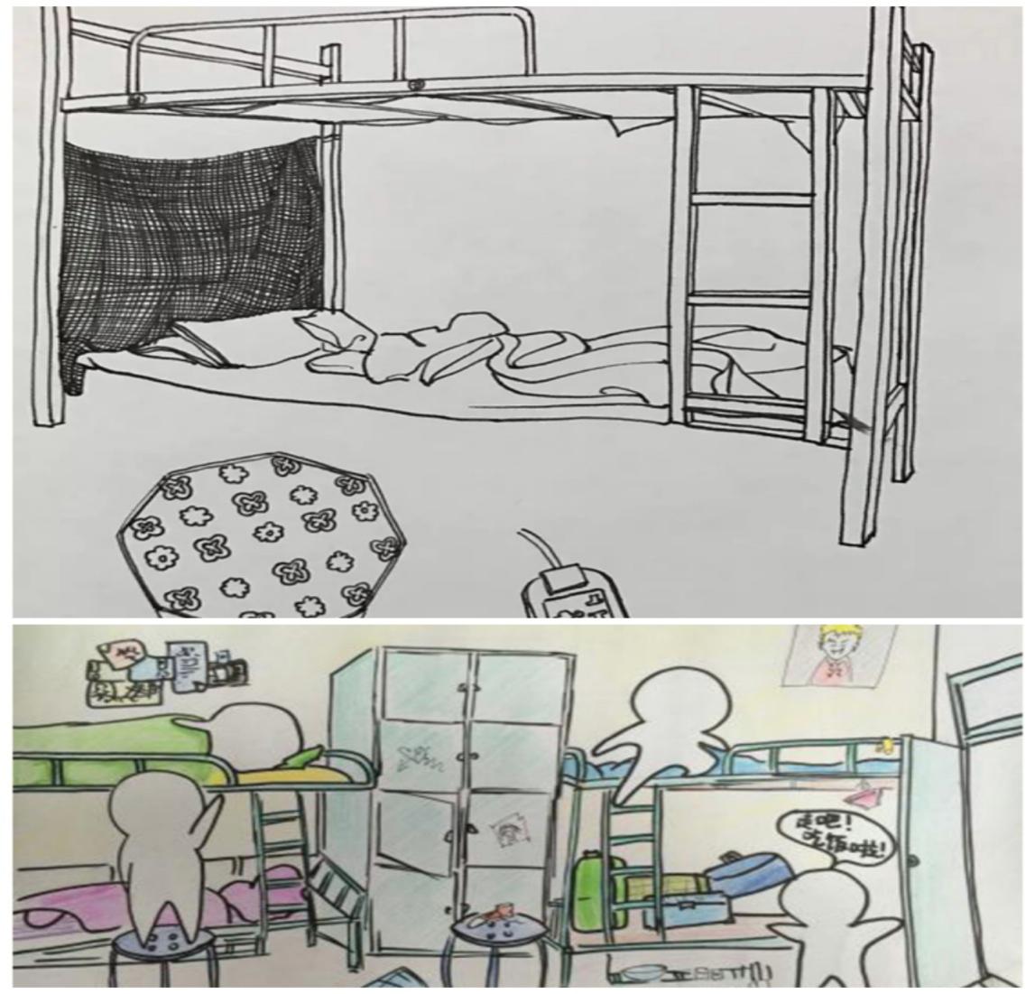 土木学院:宿舍友情手绘漫画大赛促和谐关系